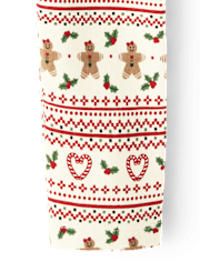 Leggings en jacquard Gingerbread pour fille - Gingerbread House