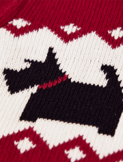 Pull Fairisle pour chien pour filles - London Calling