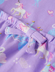 Haut Babydoll Castle Fille - Princesse licorne