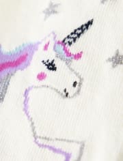 Girls Unicorn Tights - Unicorn Princess
