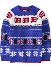 Boys London Fairisle Sweater - London Calling