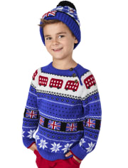 Boys London Fairisle Sweater - London Calling