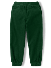 Boys Corduroy Pull On Pants - Gingerbread House