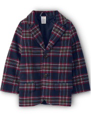Boys Plaid Blazer - Family Celebrations