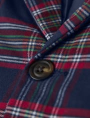 Boys Plaid Blazer - Family Celebrations