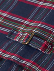 Boys Plaid Vest - Family Celebrations