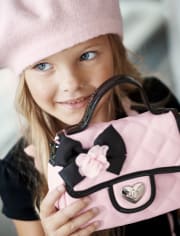 Girls Quilted Bag - Tres Chic