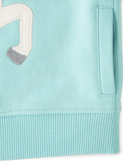 Girls Embroidered Princess Hoodie - Unicorn Princess