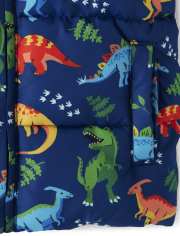 Boys Dino Puffer Jacket - Dino-Mite