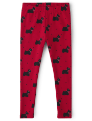 Girls Dog Leggings - London Calling