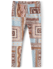 Girls Patchwork Leggings - Little Rocky Mountain