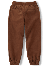 Pantalones sin cordones de pana para niño - Gingerbread House