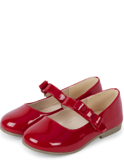Girls Bow Ballet Flats