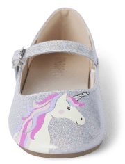 Girls Unicorn Ballet Flats - Unicorn Princess