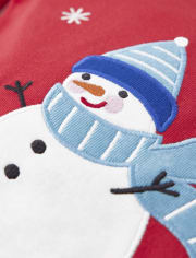 Unisex Snowman Cotton 2-Piece Pajamas - Gymmies