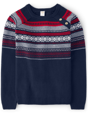 Womens Matching Family Fairisle Sweater - Family Celebrations