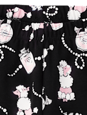 Girls Perfume Leggings - Tres Chic