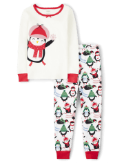 Pyjama Fille Penguin Snug Fit en coton - Gymmies