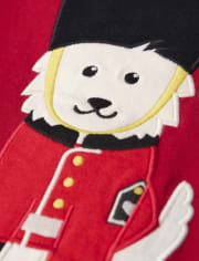 Girls Embroidered Dog Top - London Calling