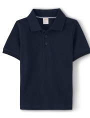Boys Polo Shirt with Stain Resistance 4-Pack - Uniform