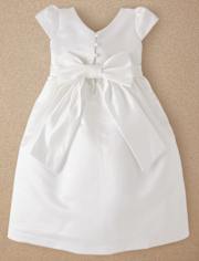 Girls Satin Dress - Special Occasions