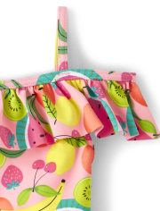Maillot de bain une pièce Fille Fruit à épaules dénudées - Splish Splash