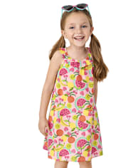 Cover-Up con volantes de frutas para niñas - Splish-Splash