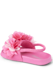 Girls Floral Slides - Splish-Splash