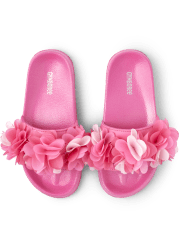 Girls Floral Slides - Splish-Splash