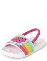 Girls Watermelon Slides - Splish-Splash