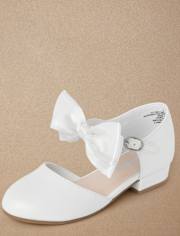 Girls Bow Ballet Flats - Special Occasions
