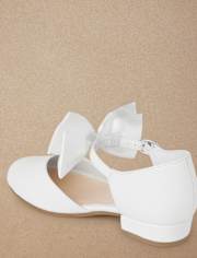 Girls Bow Ballet Flats - Special Occasions