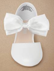 Girls Bow Ballet Flats - Special Occasions