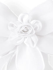 Girls Bow Ribbon Hair Clip - Special Occasions