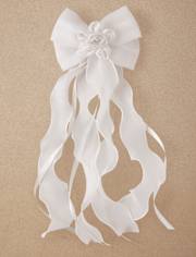 Girls Bow Ribbon Hair Clip - Special Occasions