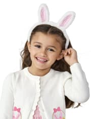 Girls Bunny Ears Headband - Spring Celebrations