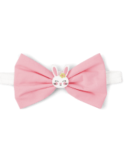 Baby Girls Bow Bunny Headwrap - Spring Celebrations