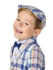 Boys Plaid Newsboy Hat - Spring Celebrations