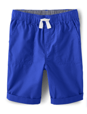 Boys Roll Cuff Pull On Shorts - Save the Seas