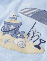 Débardeur de plage brodé pour filles - Sandy Shores