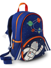 Boys Embroidered Space Backpack - Uniform
