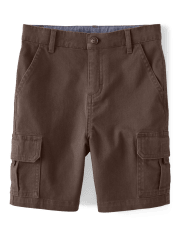 Boys Cargo Shorts - Safari