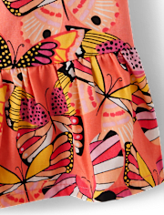 Fille Papillon Débardeur à volants - Magical Monarch