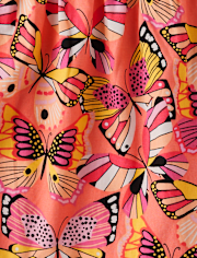 Fille Papillon Débardeur à volants - Magical Monarch