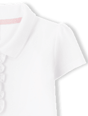 Girls Ruffle Polo - Uniform