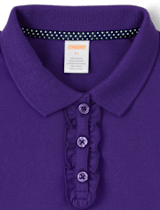 Girls Ruffle Polo - Uniform