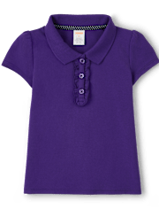 Girls Ruffle Polo - Uniform