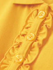 Girls Ruffle Polo - Uniform