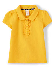 Girls Ruffle Polo - Uniform