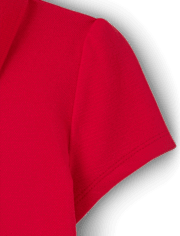 Girls Ruffle Polo - Uniform